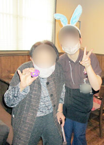 デイホーム孫の手・宮ひがし 孫の手・イースターイベントの様子