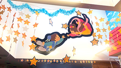 デイホーム孫の手・こまいぎ 七夕祭りの様子