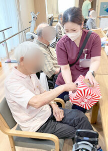デイホームずっと孫の手・おおた 2周年記念イベントの様子