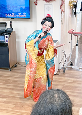 デイホームずっと孫の手・おおた 2周年記念イベントの様子
