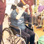 デイホーム孫の手・めぬま　夏祭りイベントの様子