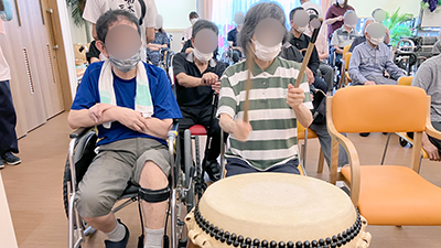 デイホーム孫の手・おおた　敬老会イベントの様子
