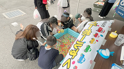 株式会社孫の手 笠懸支店 10周年感謝祭の様子