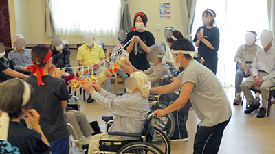 デイホーム孫の手・宮ひがし 運動会の様子