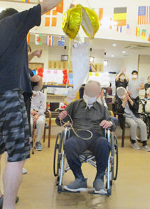 デイホーム孫の手・宮ひがし 運動会の様子