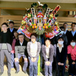 株式会社孫の手　熊手到着の様子