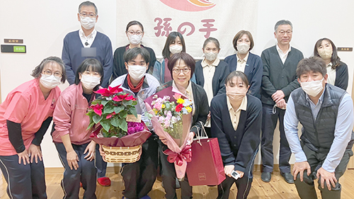 株式会社孫の手　社長の誕生日をお祝いしました