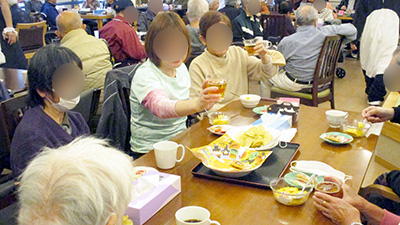 デイホーム孫の手・宮ひがし ハロウィンイベントの様子