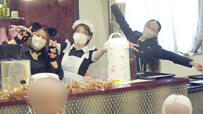 デイホーム孫の手・宮ひがし ハロウィンイベントの様子