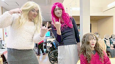 デイホーム孫の手・宮ひがし 新年会の様子