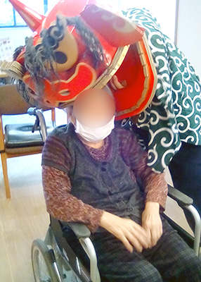 デイホーム孫の手・あらまき　新年会の様子