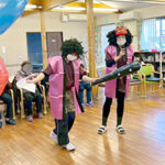 デイホーム孫の手・めぬま　節分イベントの様子