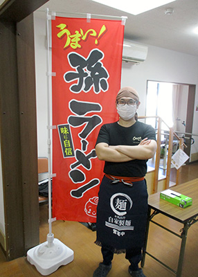 デイホーム孫の手・あしかが ら～めん祭りの様子