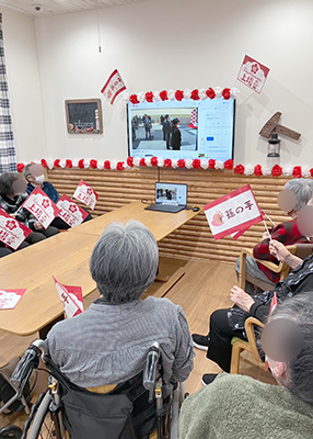 孫の手　TOKYO PRO Market 上場セレモニーの様子